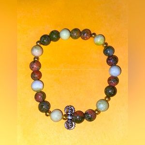 Unakite Crystal Bracelet 🥰